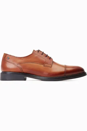 Base London Magnus Lace Up Toe Cap Shoes AU 9 (EU 43)