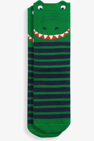 JoJo Maman Bébé Green Welly Socks One
