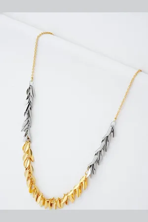 Ted Baker Gold Tone Pemina: Petal Fringe Necklace One