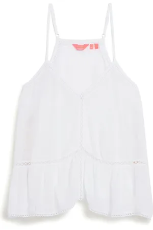 Superdry Cream Ladder Trim Cami Top AU 16