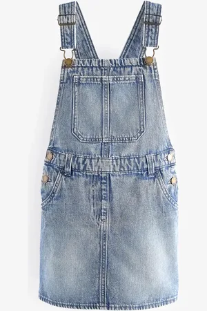 Next Denim Pinafore Dress (3-16yrs) 8 Years (128 cm)