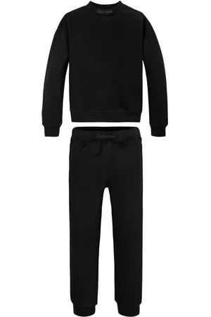 Calvin Klein Black Embroidered Logo Joggers Set 12 Years (152cm)