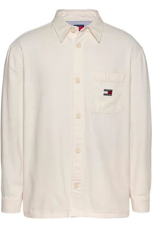 Tommy Hilfiger 100% Cotton Slub Long Sleeve Overshirt XXL