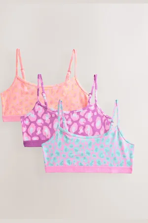 Next Pink/Purple Crop Tops 3 Pack (5-16yrs) 11