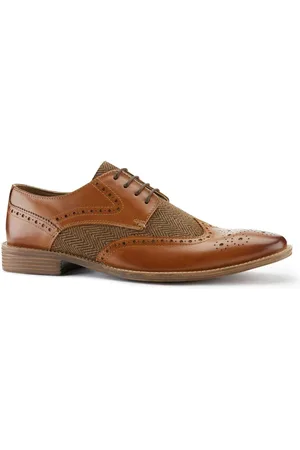 Skopes Tweed Brogues Shoes AU 10 (EU 44)