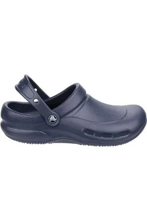 Crocs Blue Bistro Slip Resistant Work Clog AU 6 (EU 39.5)