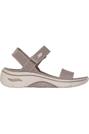 Skechers Grey Go Walk Arch Fit 2.0 Sandals AU 6 (EU 37)
