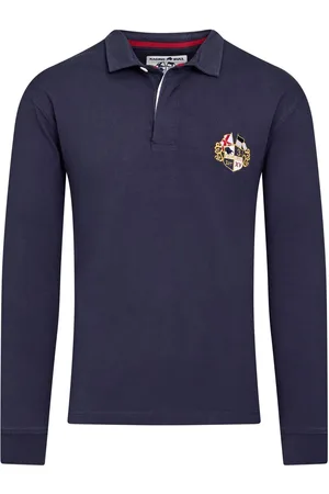 Raging Bull Classic Long Sleeve Rugby 100% Cotton Shirt 4XL