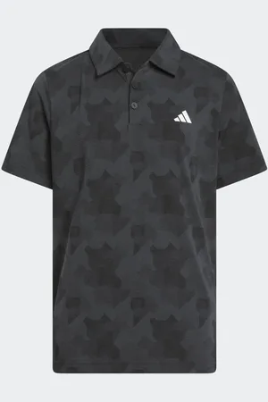 adidas Kids Printed Scripted Polo Shirt 146152cm