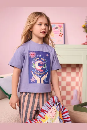 Eleanor Bowmer Blue Moon Child 100% Cotton T-Shirt 11