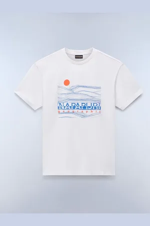 Napapijri Buti Short Sleeve 100% Cotton White T-Shirt L