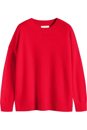Chinti & Parker Red Wide Slouchy Jumper XS