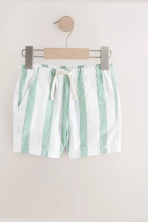 Next Linen Blend Pull-On Shorts (3mths-7yrs) 2