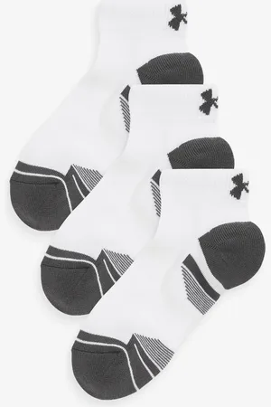 Under Armour White Tech Low Socks 3 Pack XL