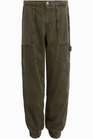 AllSaints AllSaints Green Mila Denim Trousers AU 12