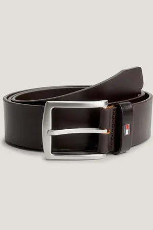 Tommy Hilfiger Brown New Denton Belt 46