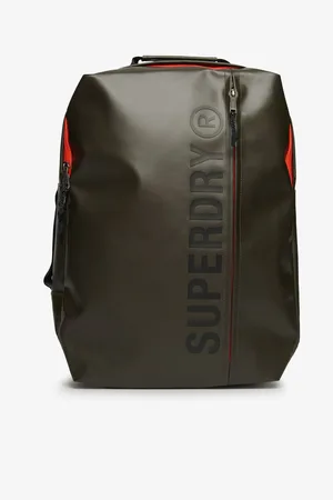 Superdry Green Tarp 100% Cotton Backpack One