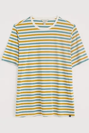 Seasalt Cornwall Black Mens Seven Seas Sailor 100% Cotton T-Shirt XL
