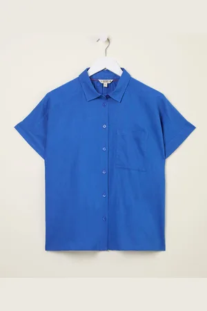 Fat Face FatFace Sanchez Mid Blue Shirt 22