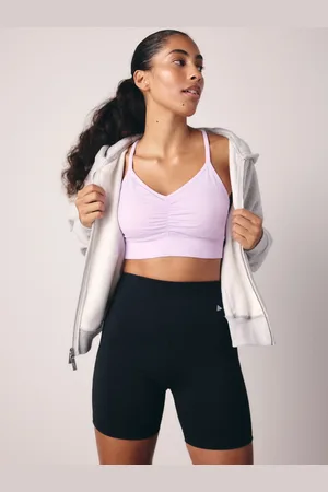 Next Lilac Purple Seamless Strappy Sports Bra S