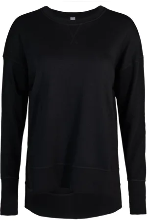 Sweaty Betty Black After Class Longline Sweatshirt XXL