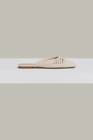 Reiss Marta Woven Slip-On Mules AU 7 (EU 38)