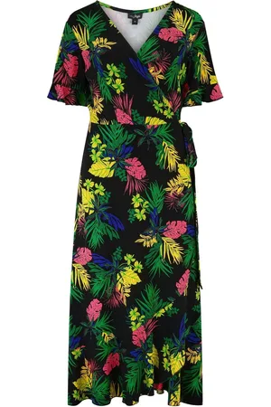 Pour Moi Megan Stretch Jersey Wrap Midi Dress 10