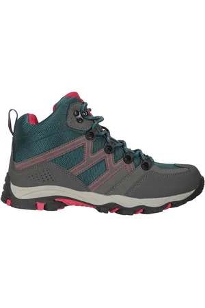 Mountain Warehouse Blue Kids Oscar Walking Boots AU 1 (EU 33)