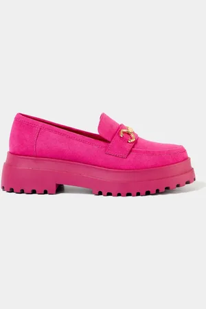Joe Browns Chunky Cleated Sole Microsuede Loafers AU 7 (EU 38)