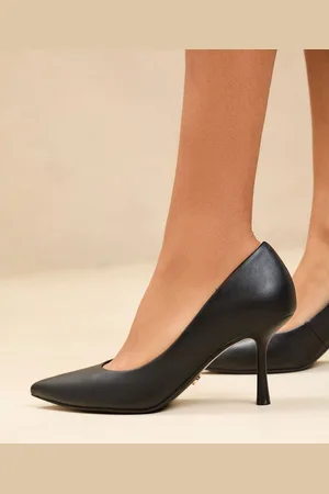 Lipsy London Standard Fit Mid Heel Faux Leather Courts AU 5 (EU 36)