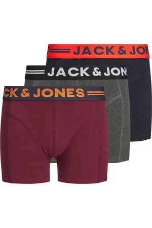 JACK & JONES Black Boxers 3 Pack 8 Years (128 cm)