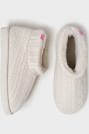 J.Crew Natural Cable Bootie Slippers AU 9 (EU 40)