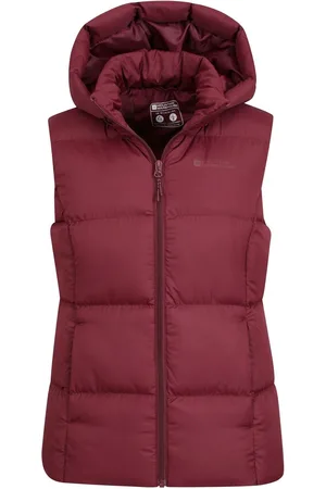 Mountain Warehouse Red Astral II Womens Water-Resistant Padded Gilet AU 22