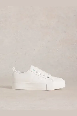 White Stuff Natural Pippa Flatform Trainers AU 5 (EU 35)