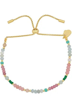 ESTELLA BARTLETT Watermelon Tourmaline Amelia Bracelet One