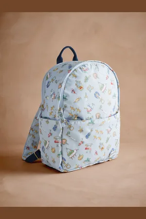 Cath Kidston Blue Charmed Compact Backpack One