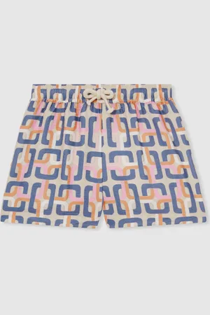 Reiss Eva Geometric Chain Print Shorts 116122cm