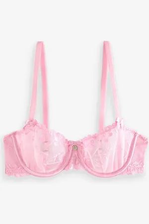 Boux Avenue Annabella Lace Non-Padded Balcony Bra 36 F