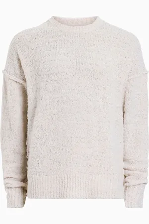 AllSaints AllSaints White Chillion Crew Jumper XXL