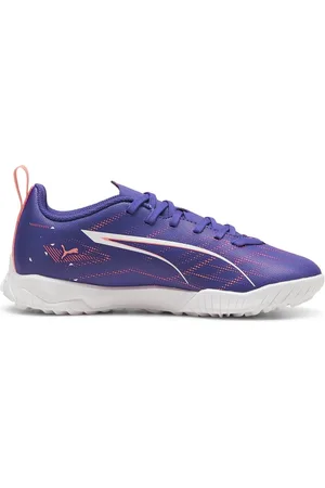 PUMA Blue Boys ULTRA 5 PLAY TT Football Boots AU 10 (EU 28)
