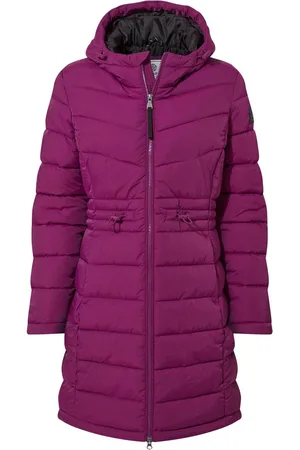 Tog 24 Purple Womens Orton Padded Parka AU 24