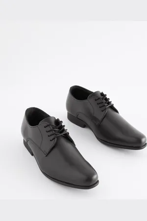 Next Standard Fit (F) School Leather Lace Up Shoes AU 7 (EU 41)