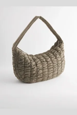 Next Khaki Green Padded Shoulder Bag One