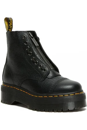 Dr. Martens Black Sinclair Milled Nappa Boots AU 5 (EU 36)