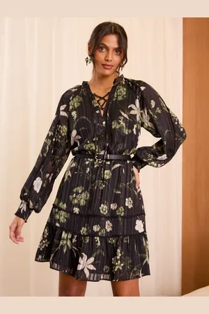 Love & Roses Floral Mini Dress AU 16