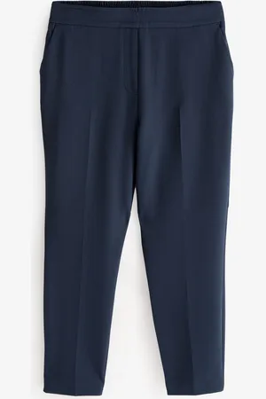 Evans Blue Tapered Leg Trousers 22-24 L29