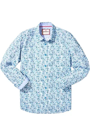 Joe Browns Paisley Print Long Sleeve 100% Cotton Shirt XXL
