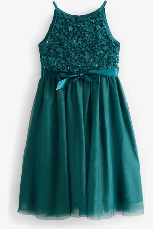 Monsoon Lacey Sequin Truth Dress 4 Years (104cm)