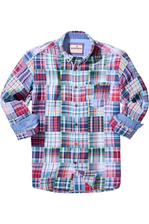 Joe Browns Casual Mixed Check Long Sleeve 100% Cotton Shirt M