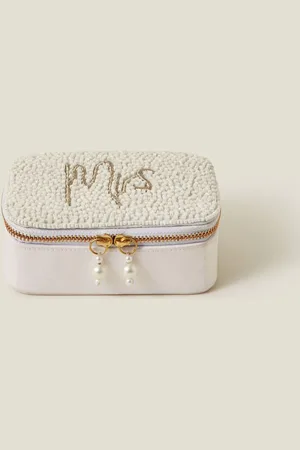 Accessorize Natural Bridal Mrs Jewellery Box One